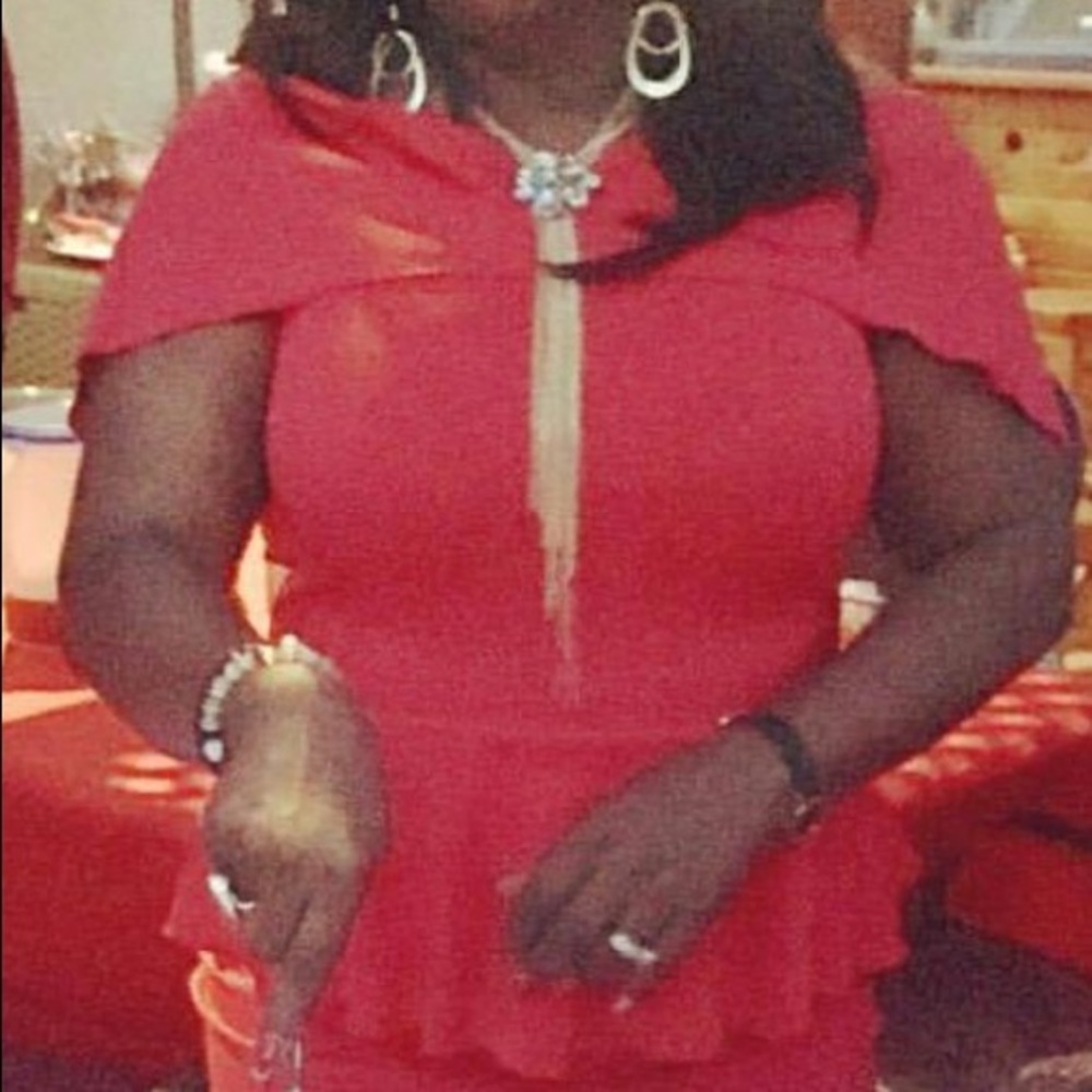 Red dress